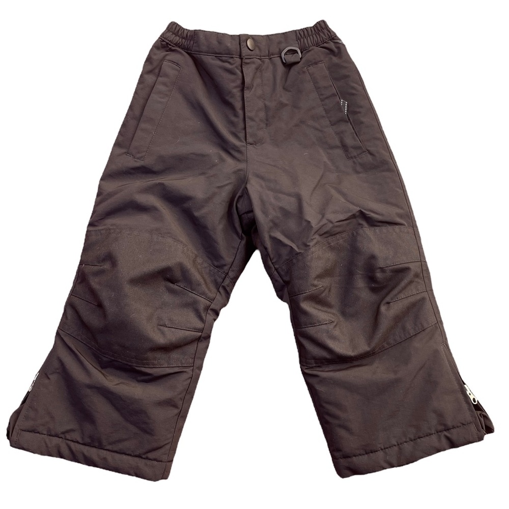 Kids Lands’ End Black Snow Pants Sz 4
